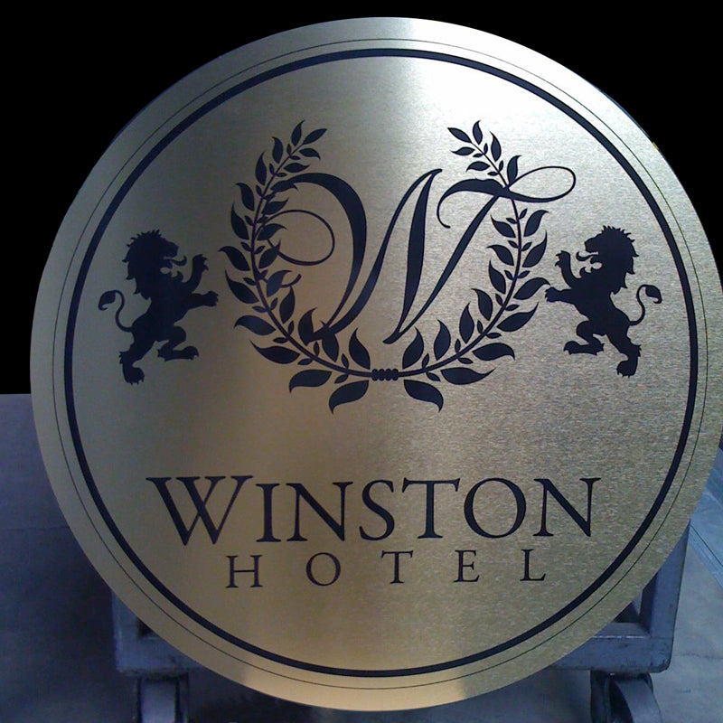 Customized metal high quality commemorative honor plaques