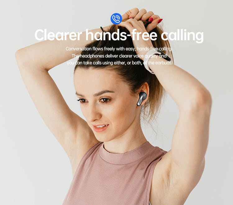 Waterproof TWS Earbuds Touch Control Sports Wireless In-Ear Headphones