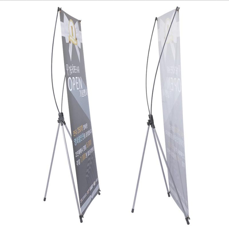 X poster stand easy to carry poster stand