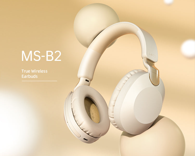 Wireless headset bluetooth headset B2 light-emitting mic with heavy bass gaming e-sports headset