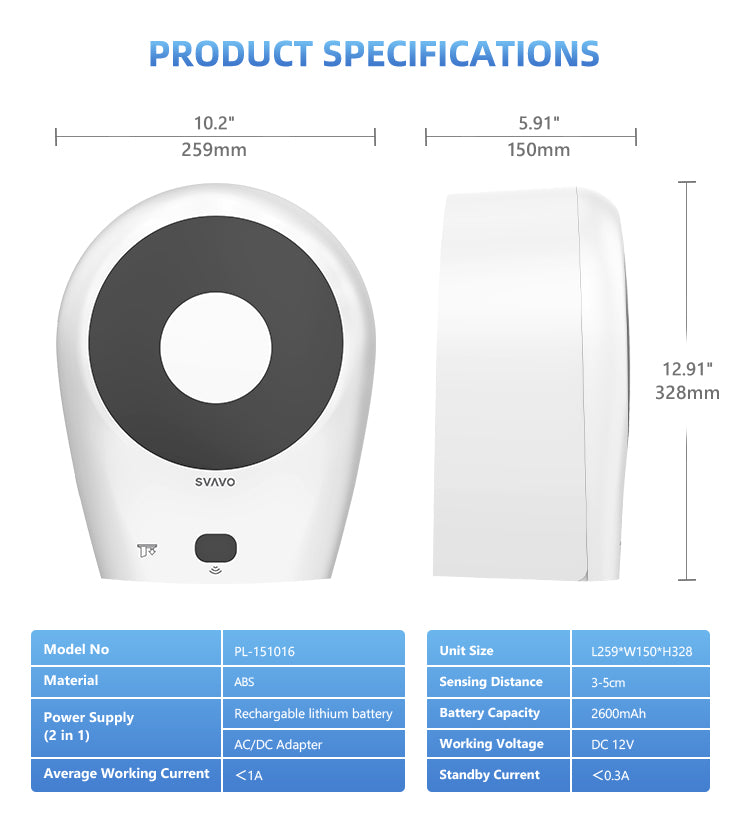 PL-151016 Bathroom wall-mounted punch-free roll tissue box bathroom toilet paper holder induction automatic cutting tissue holder