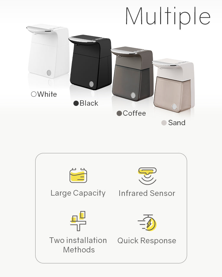 OS-0480 Customized LOGO high quality home hotel office building foam/spray automatic soap dispenser