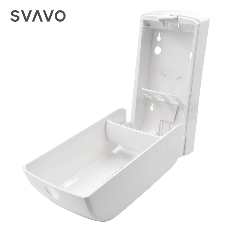 PL-151068 Wall-mounted ABS plastic waterproof double roll paper towel dispenser