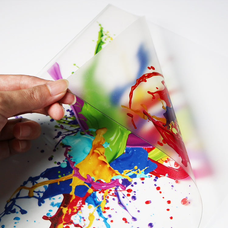 Custom printed waterproof self-adhesive vinyl PVC clear window sticker