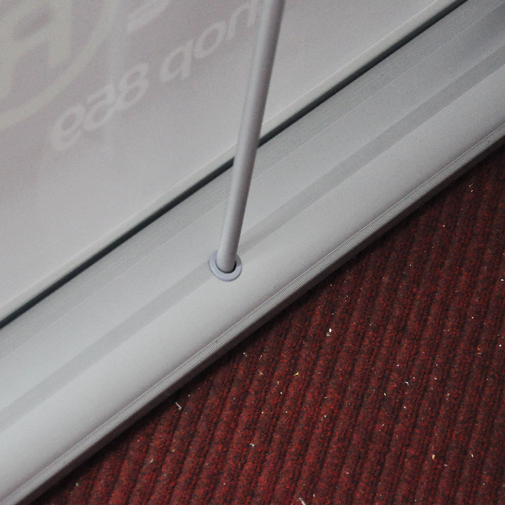 Customized retractable promotional pull-out rack