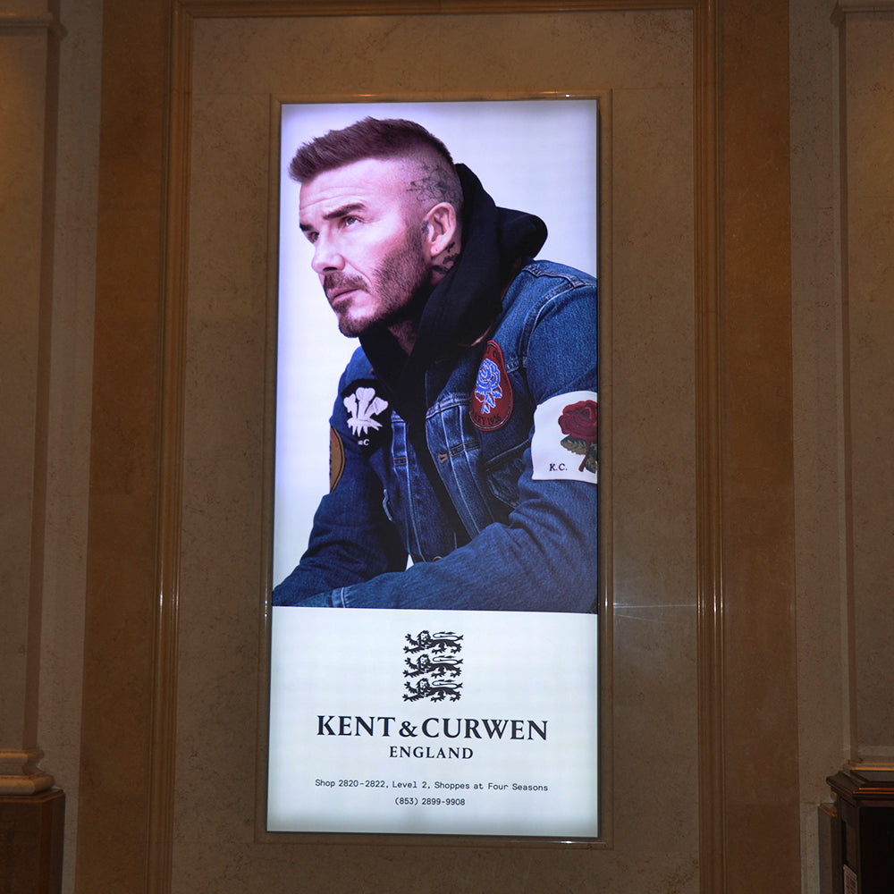 Customized backlight film LED light box inkjet printing matte/glossy