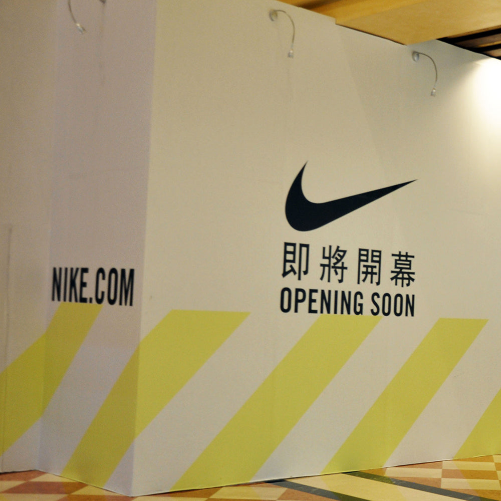 Custom designed printed branded large size wall stickers, PVC wall stickers