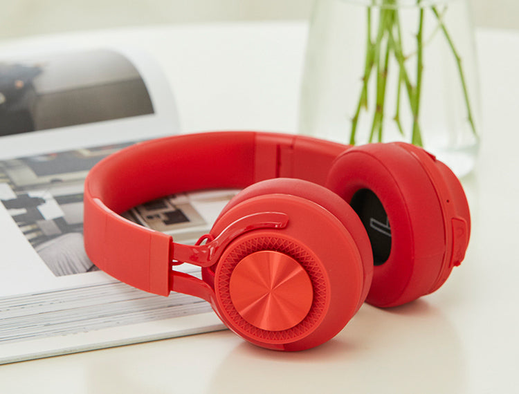 Professional DJ Studio Foldable Wireless Black Headphones