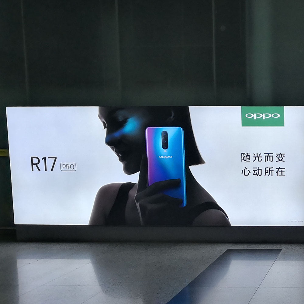 Banner LED light box fabric light box backlight film