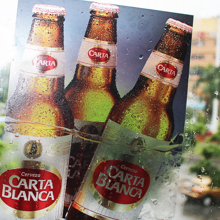 Custom printed waterproof self-adhesive vinyl PVC clear window sticker