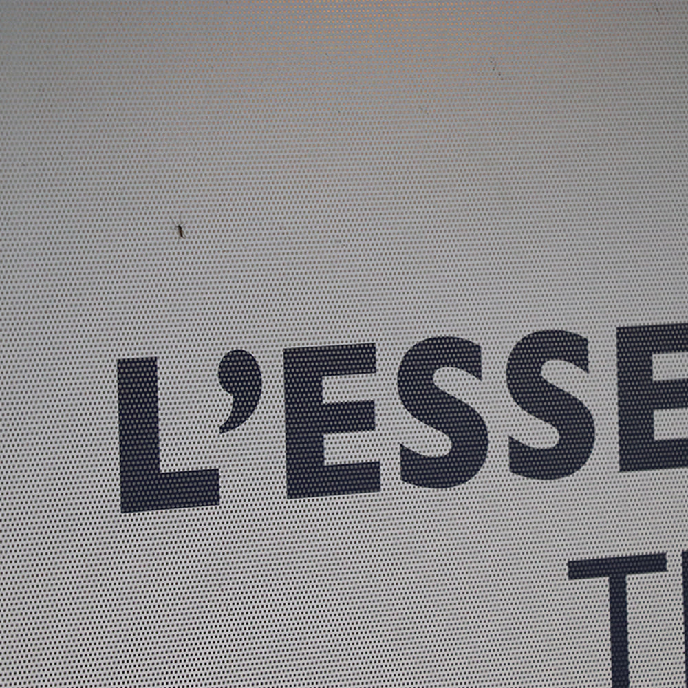 Custom printed visual stickers custom size window electrostatic stickers