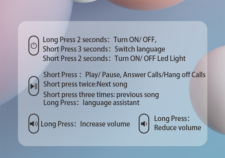 Cute cartoon luminous pet head-mounted Bluetooth headset B4 wireless Bluetooth headset