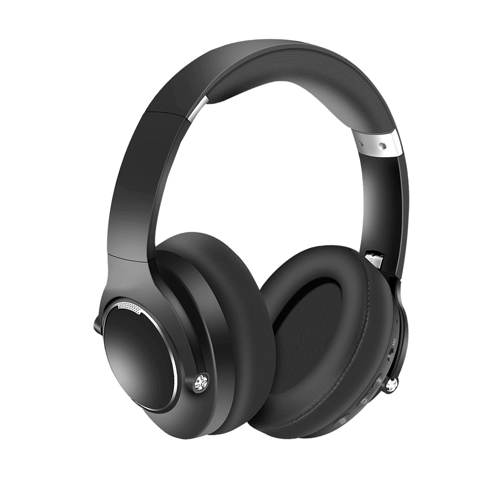 Head-mounted Stereo ANC Active Noise Cancellation Wireless Bluetooth 5.0 Headphones