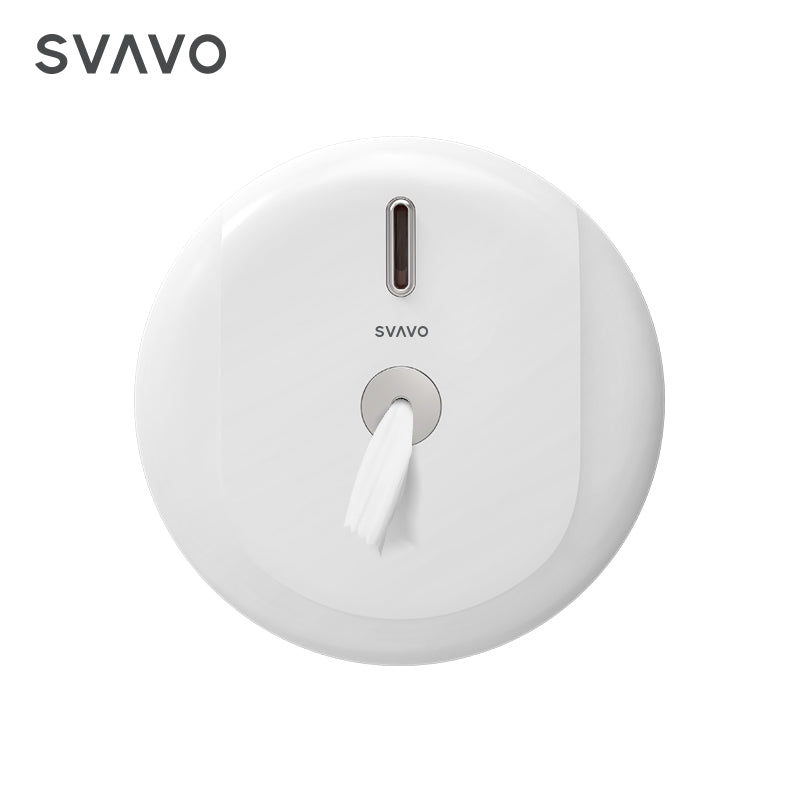 PL-151066 Wall-mounted large ABS plastic toilet paper holder large roll paper towel center pull paper towel holder