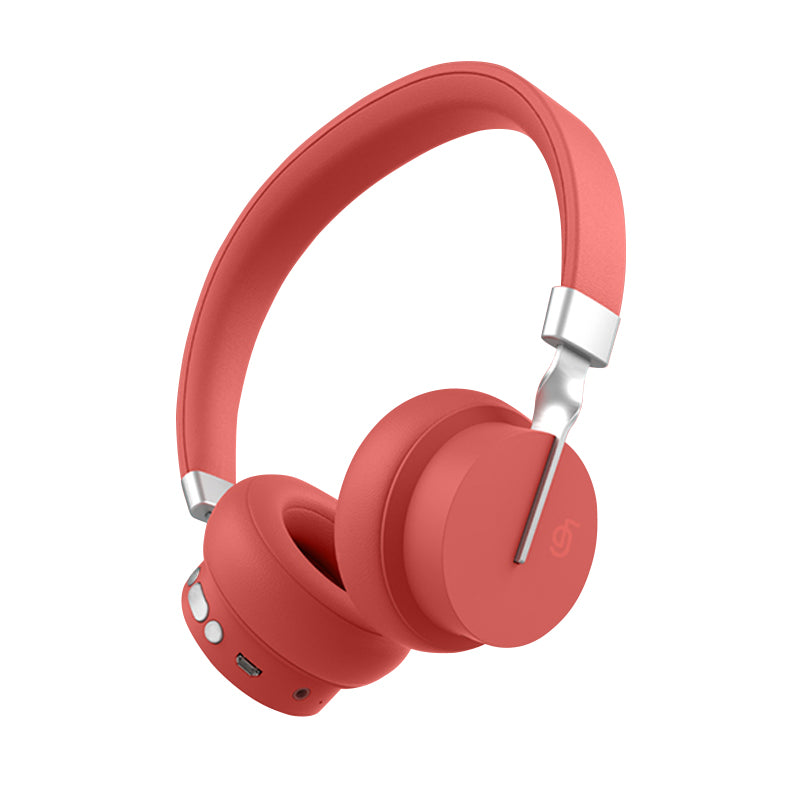 Active noise canceling bluetooth headphones with microphone