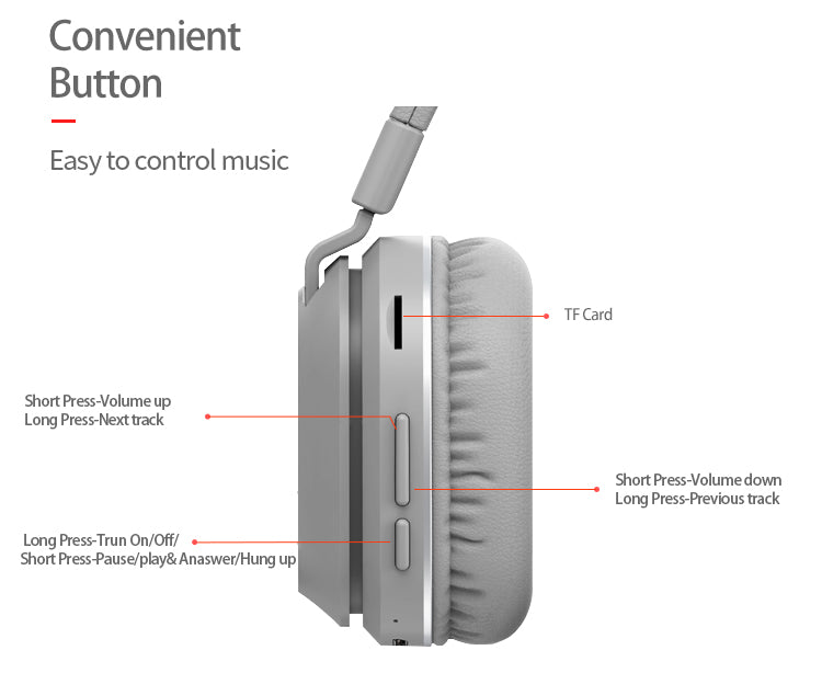 P2 wireless head-mounted Bluetooth headset student online class portable gaming headset