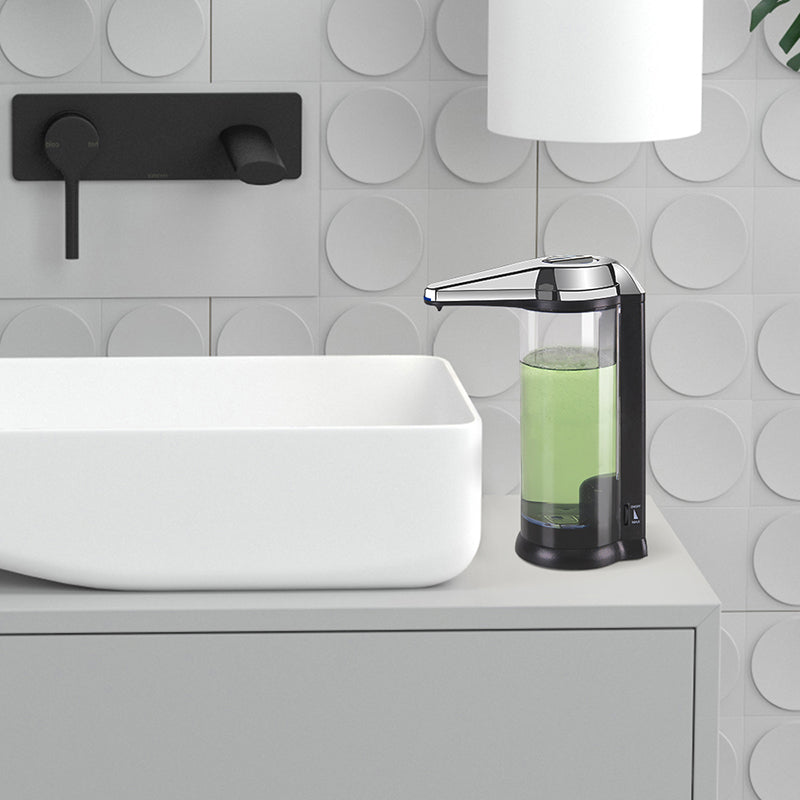 V-470 Battery Powered Infrared Sensor Automatic Refillable Liquid Spray Foam Soap Dispenser