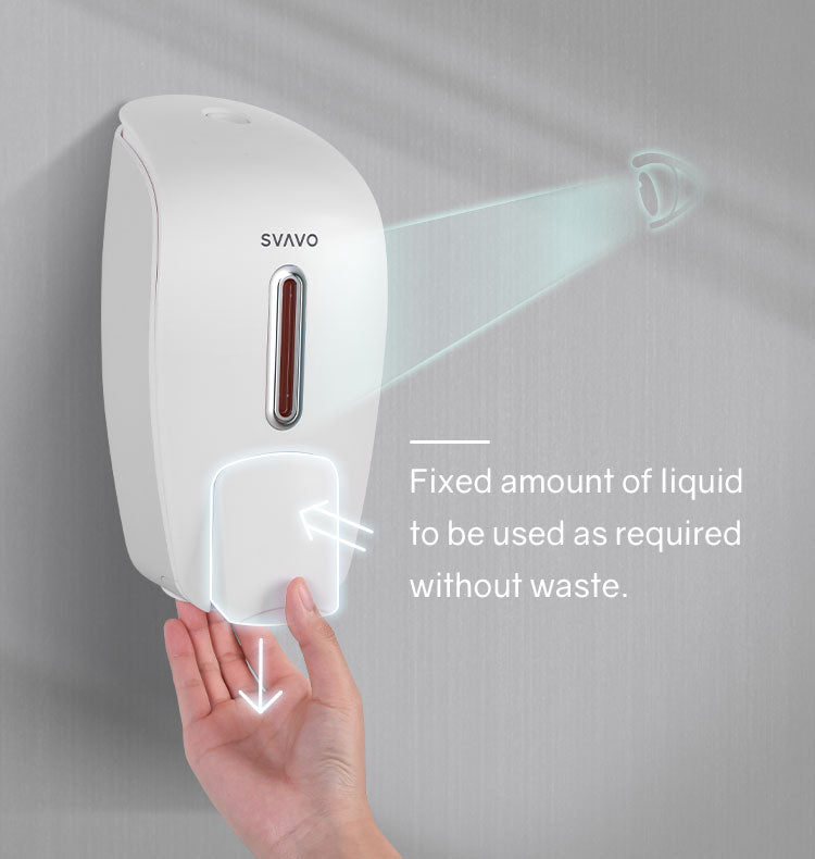 PL-151051 Commercial Wall Mounted Refillable Hand Sanitizer Foam Manual Soap Dispenser