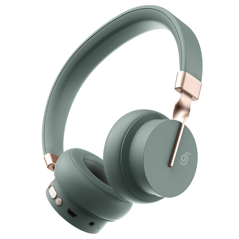 Active noise canceling bluetooth headphones with microphone