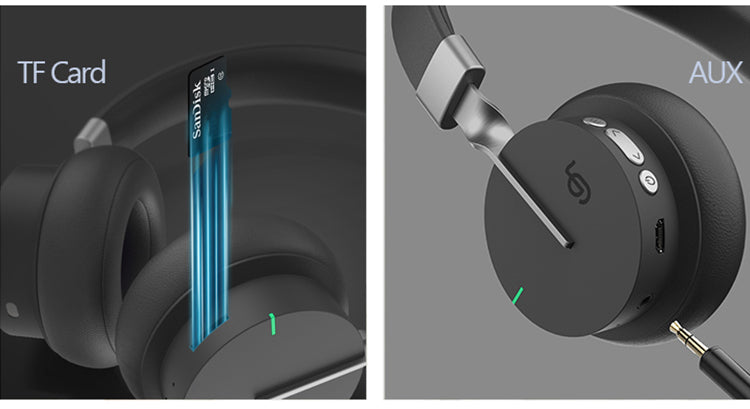 Active noise canceling bluetooth headphones with microphone