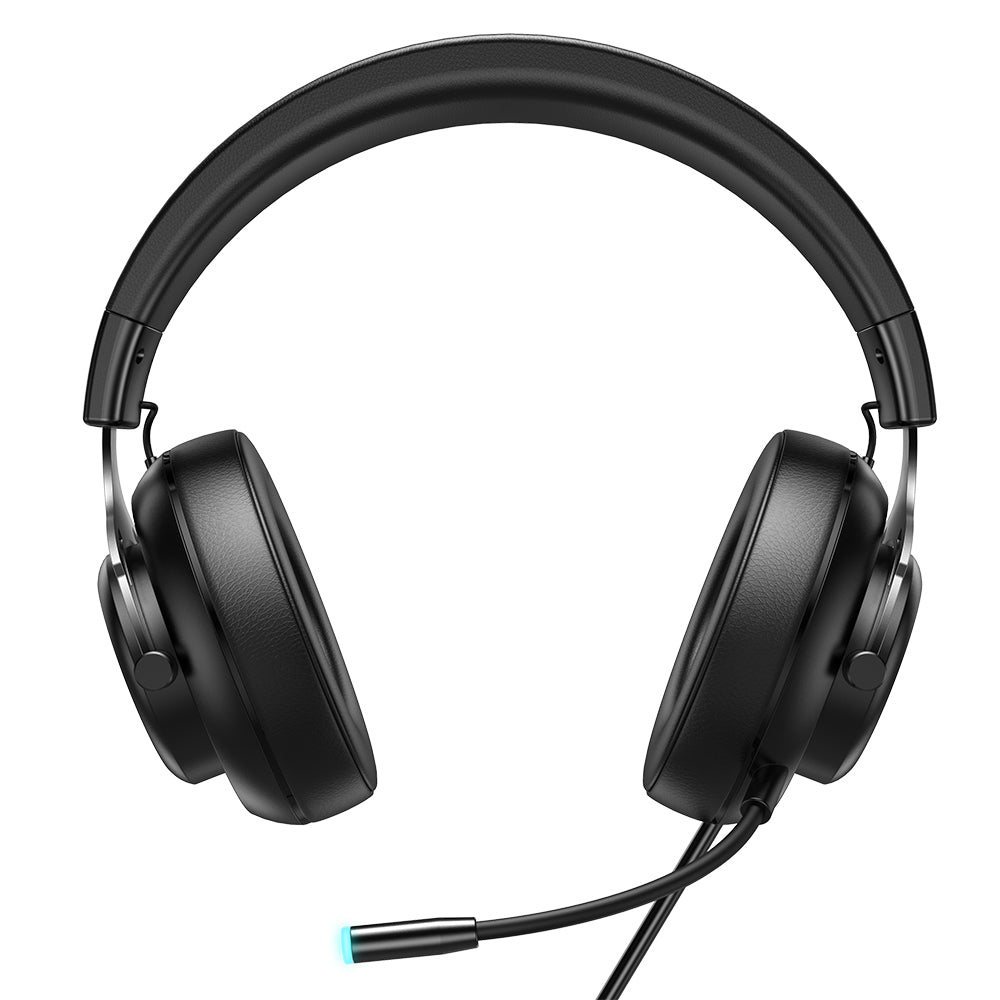 電腦遊戲耳機 LED 有線 RGB 耳機帶麥克風