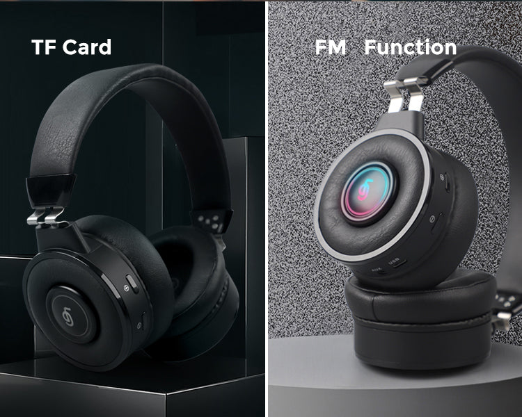 High Quality Electronic LED Wireless Stereo Earphones Headphones