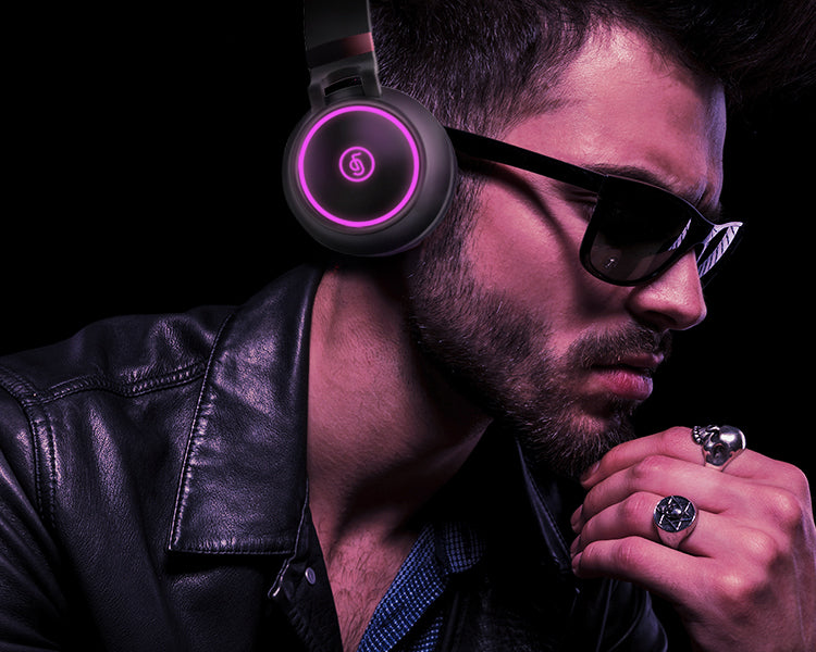 Wireless Stereo Wired Headphones for Music