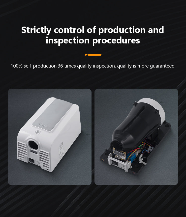 VX285 Electric Hands-Free Hand Dryer for Hotels and Homes