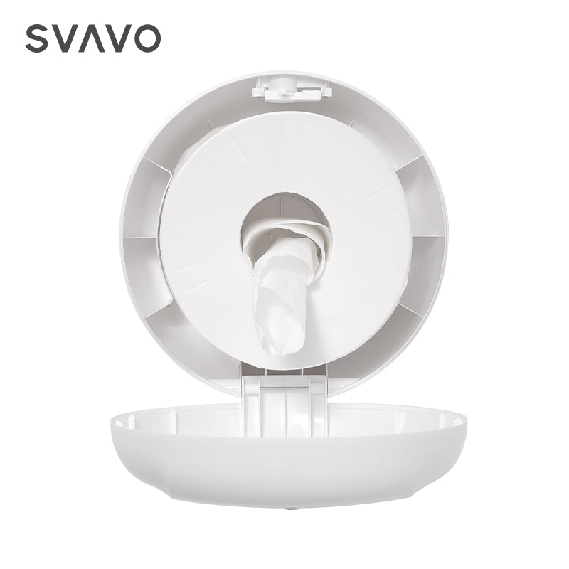 PL-151066 Wall-mounted large ABS plastic toilet paper holder large roll paper towel center pull paper towel holder