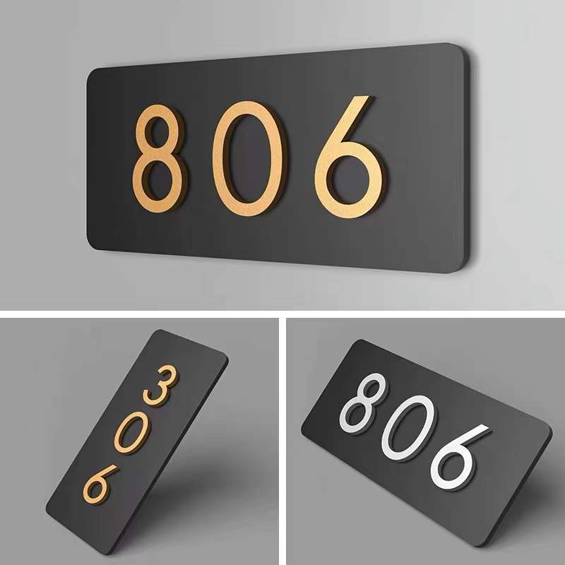 Custom Vintage Acrylic Plastic Foam Letter Logo