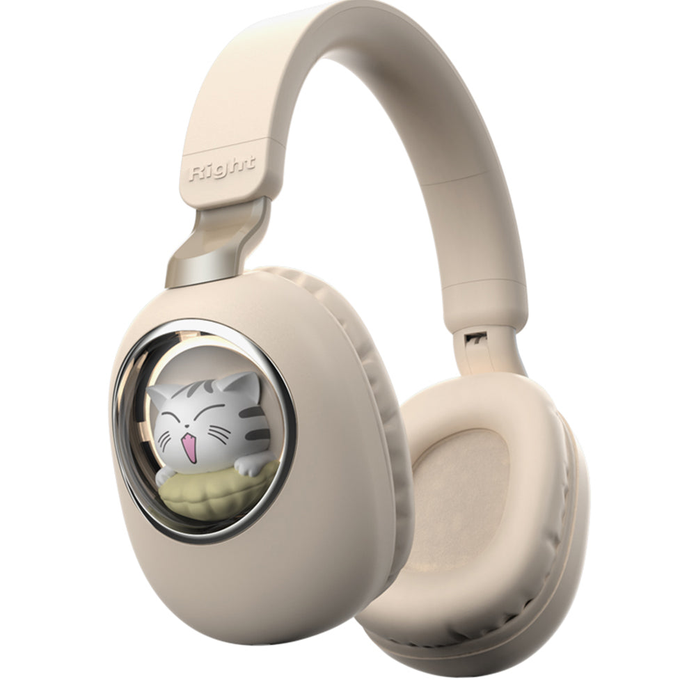 Cute cartoon luminous pet head-mounted Bluetooth headset B4 wireless Bluetooth headset