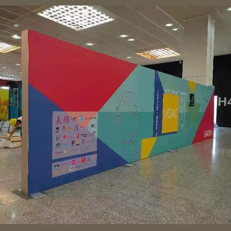 LED light box display ultra-thin frameless aluminum frame fabric advertising light box