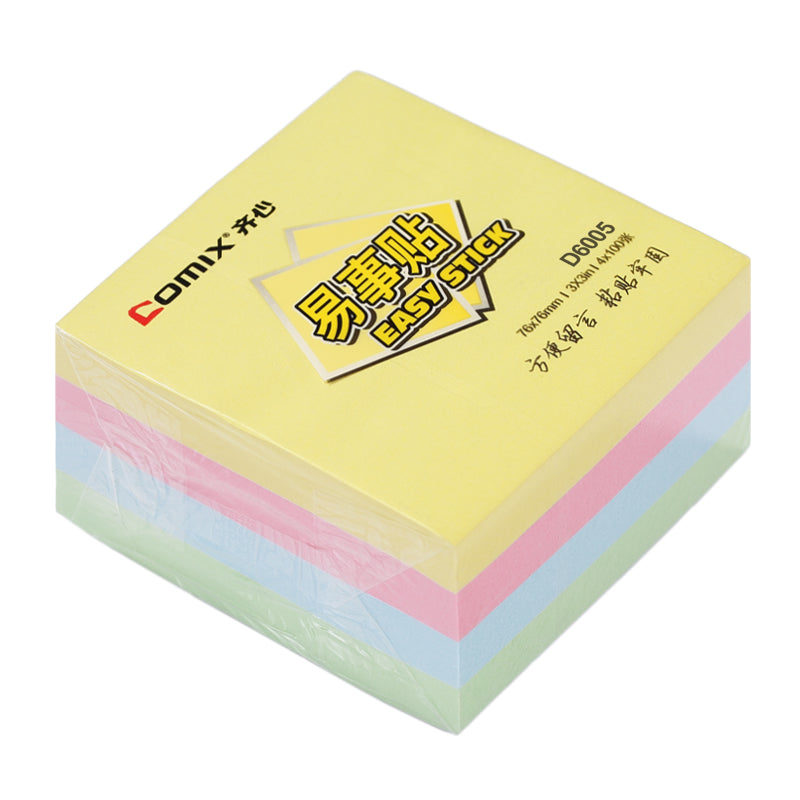 Comix N次貼4色混彩色易事貼 D5005/6005