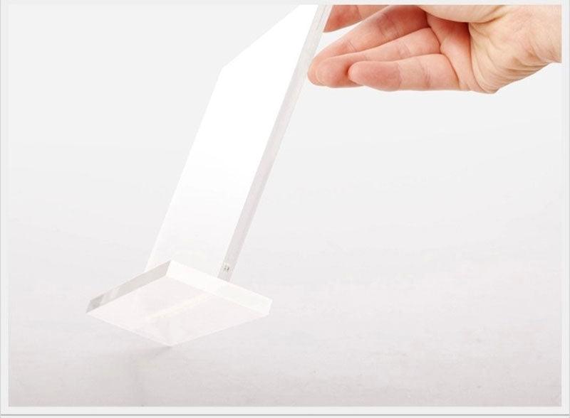 Reap double-sided strong magnetic transparent table card acrylic display stand