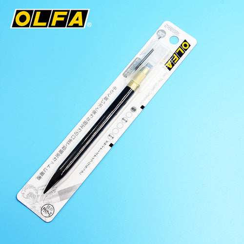 Japan OLFA 216BY small yellow pen knife rubber stamp pen knife AK-5 carving knife paper carving model handbook