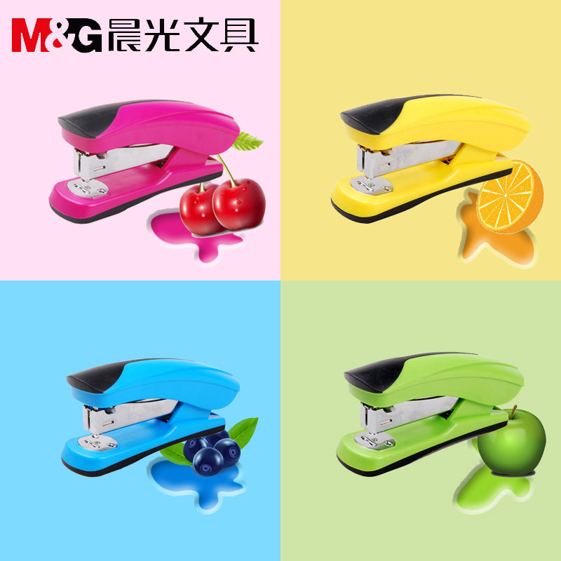 M&G 360 degree rotating economical and labor-saving 12 gauge stapler 24/6 ABS91640