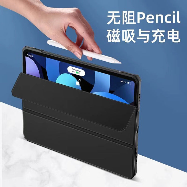 New iPad Pro11 protective case iPad Air4 transparent 10.9" soft edge hard bottom 10.2 anti-fall protective case