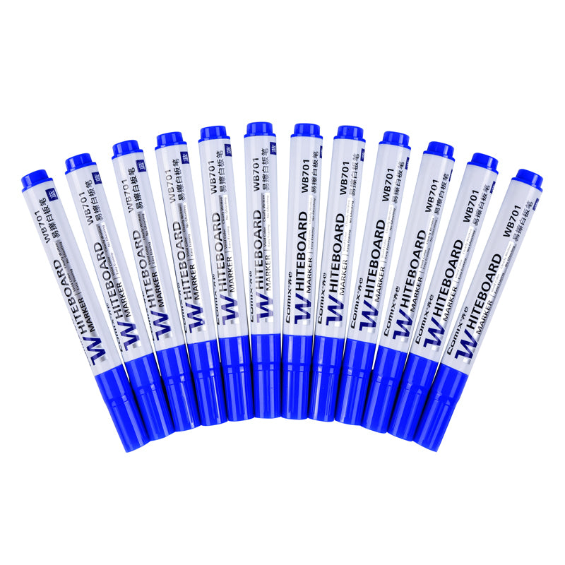 Comix thick tip whiteboard pen water-based pen WB701