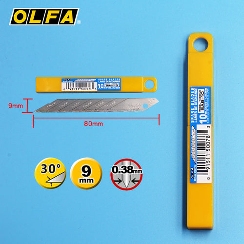 Japan OLFA SAC-1 (141B) stainless steel 30-degree angle small utility knife wallpaper SAB-10 blade
