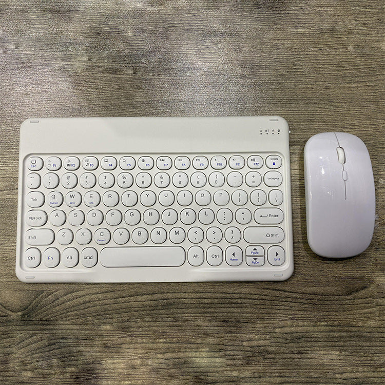 2021 iPad mini6 Bluetooth Keyboard Case 10.2 Bluetooth Keyboard Pro11 with Pen Slot Air4 Leather Case