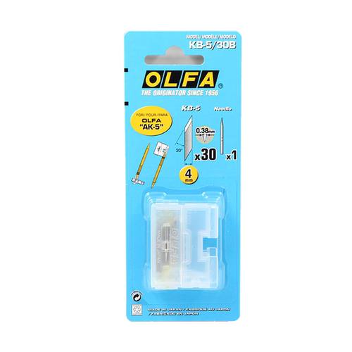 Japan OLFA AK-5/216BY small yellow pen knife rubber stamp model carving knife DIY handbook paper carving KB-5