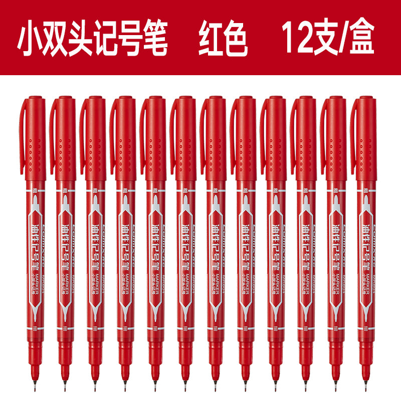 Comix Thickness Double Head 0.5mm-1.5mm Small Double Head Marker MK804