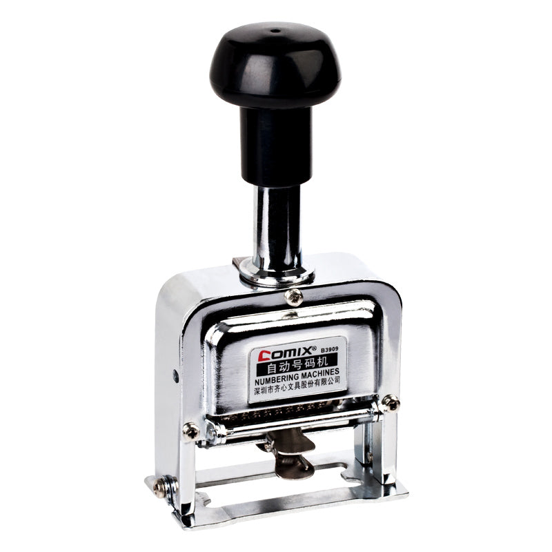Comix 6-digit 7-digit 8-digit stainless steel automatic numbering machine B3906/B3907