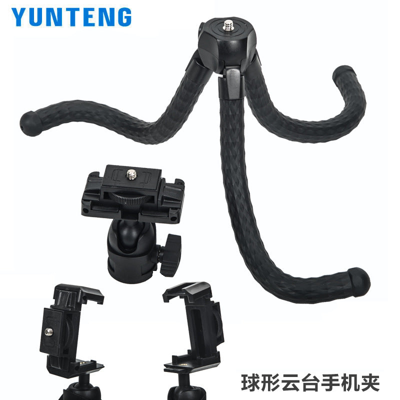 Yunteng 3286 Octopus tripod micro single shooting vlog mobile phone Bluetooth photo remote control Douyin live broadcast stand