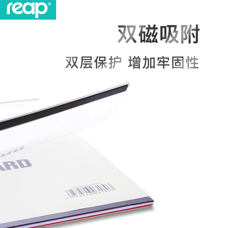 Magnetic advertising frame is replaceable