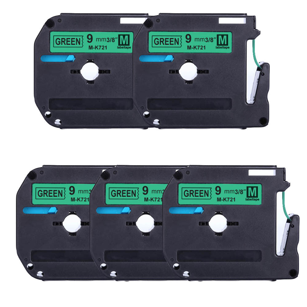 適用Brother 標籤機標籤色帶M-K231 621 9mm12mmPT-65/90/80打印貼紙