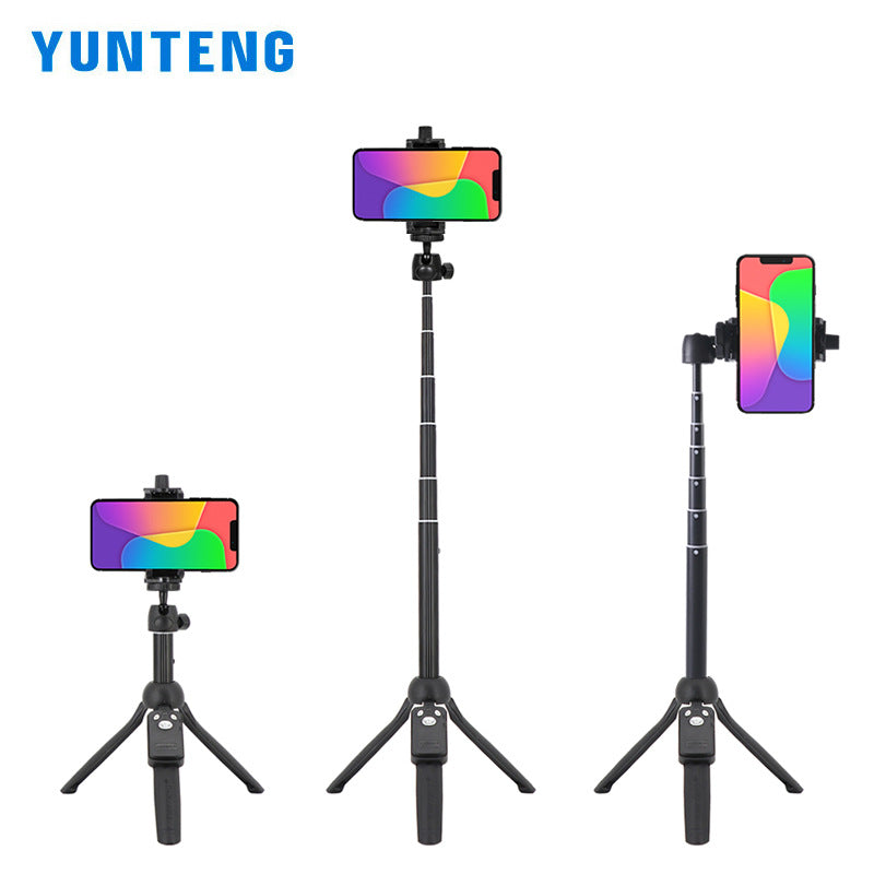雲騰9928N 手機藍牙遙控器拍照自拍杆三腳架適用華為vivo蘋果支架