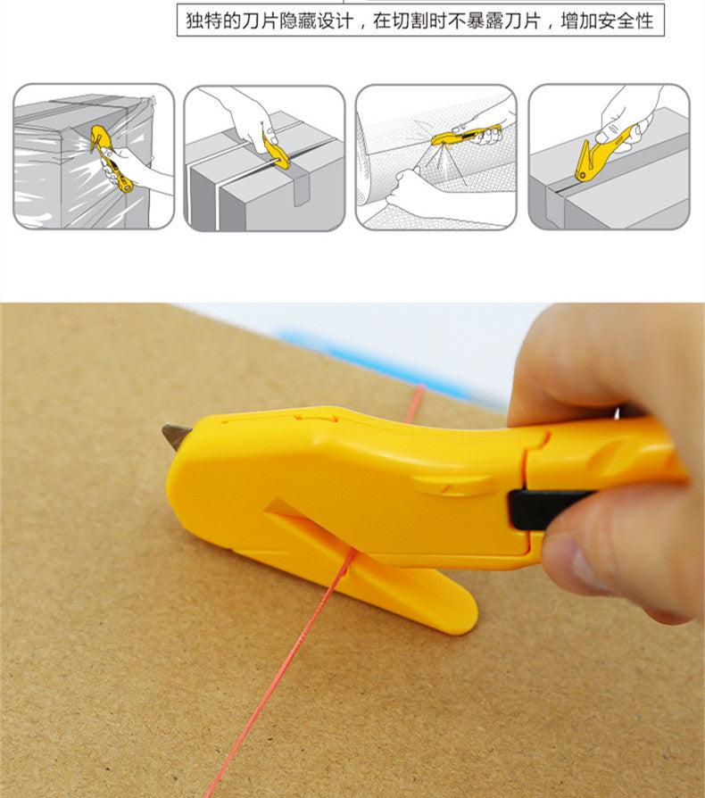 Japan OLFA SK-10 Utility Knife Hook Knife Safety Box Opening Knife Blade SKB-10/XB210 Hook Knife