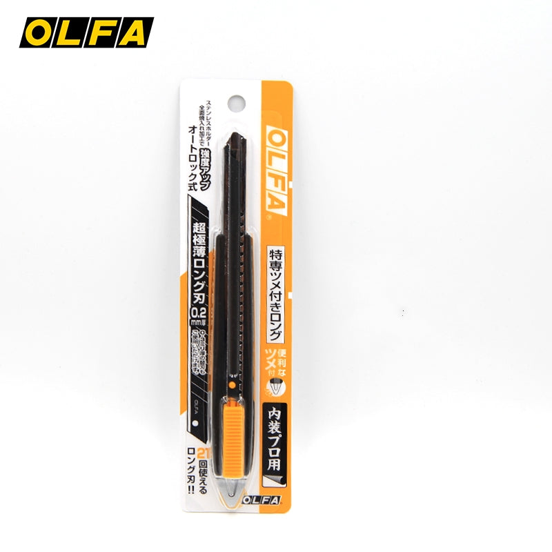 Japan OLFA 185B 0.2/0.3mm small utility knife extended wallpaper special knife holder blade