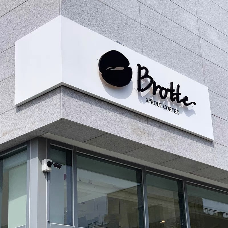 Metal LED Store Letters Outdoor LED Backlit Channel Letters Sign